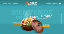 Desktop Screenshot of lucienetlacocotte.com