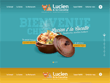 Tablet Screenshot of lucienetlacocotte.com